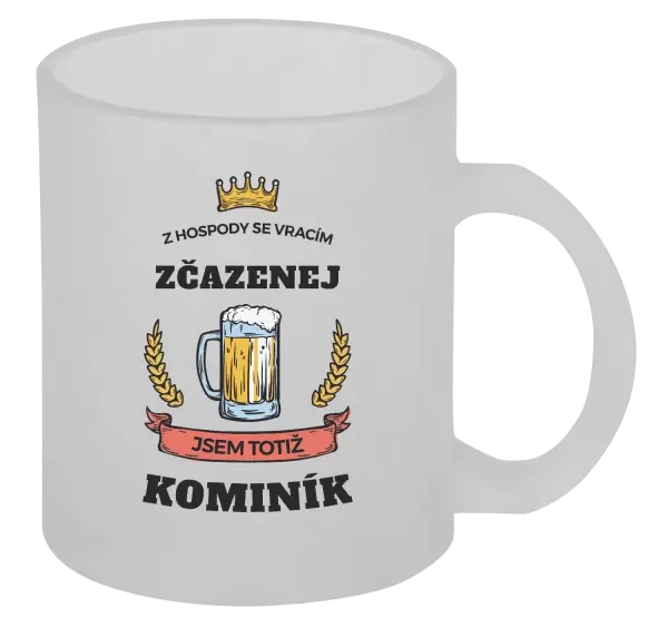 Hrnek Z hospody se vracím - Kominík