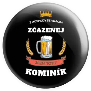 Placka Z hospody se vracím - Kominík