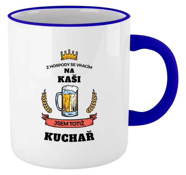 Hrnek Z hospody se vracím - Kuchař