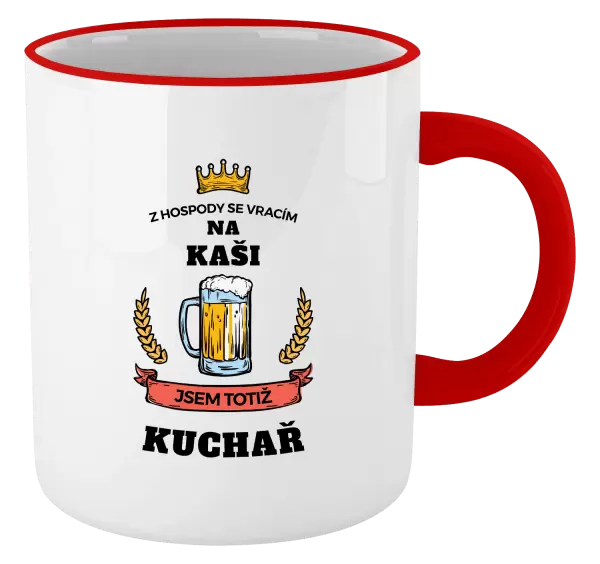 Hrnek Z hospody se vracím - Kuchař