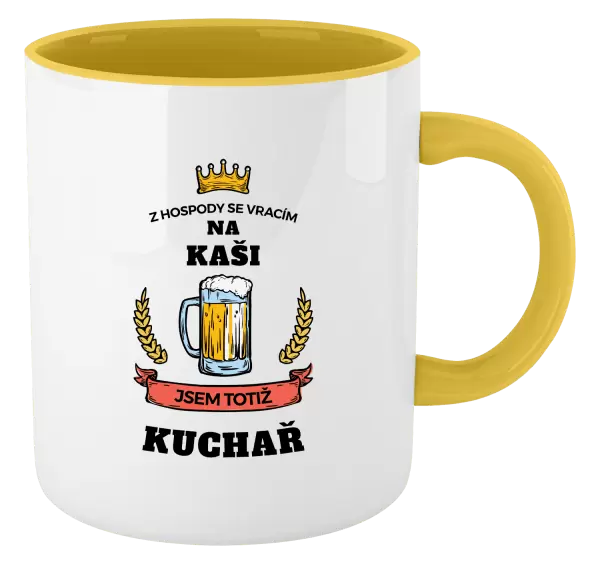 Hrnek Z hospody se vracím - Kuchař