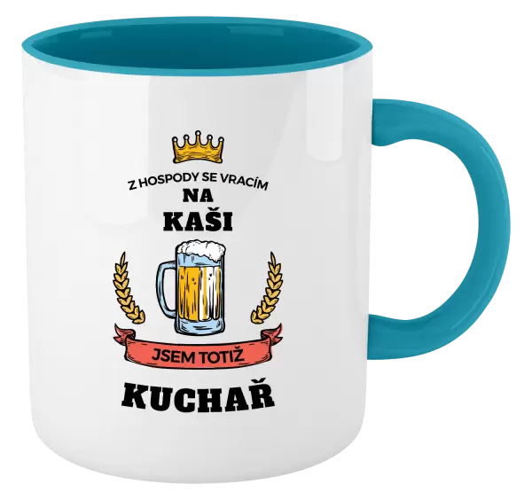 Hrnek Z hospody se vracím - Kuchař