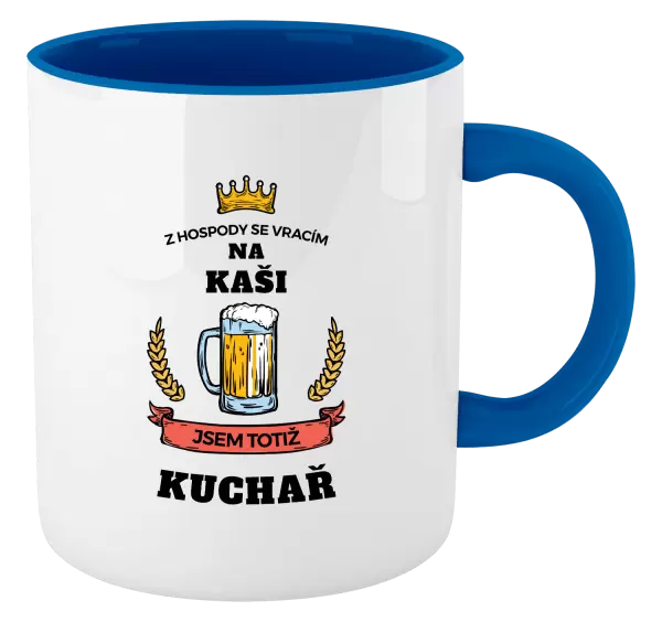 Hrnek Z hospody se vracím - Kuchař