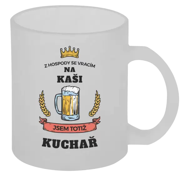 Hrnek Z hospody se vracím - Kuchař