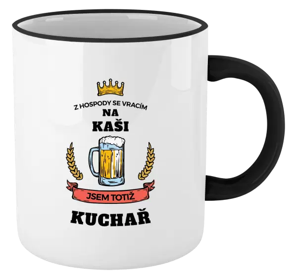 Hrnek Z hospody se vracím - Kuchař