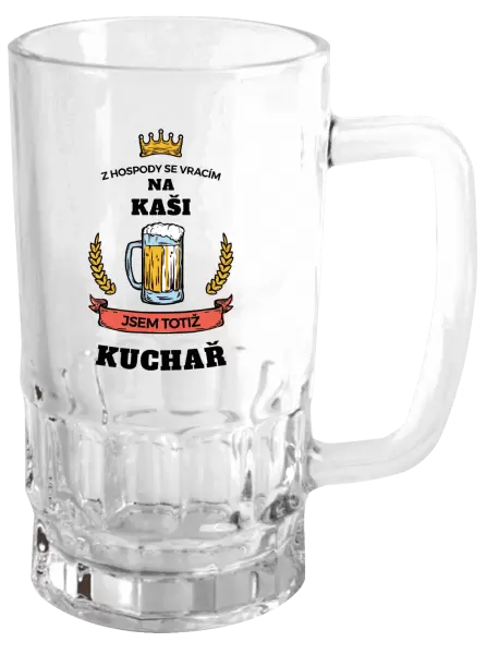 Půllitr Z hospody se vracím - Kuchař