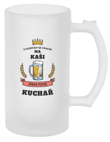 Půllitr Z hospody se vracím - Kuchař