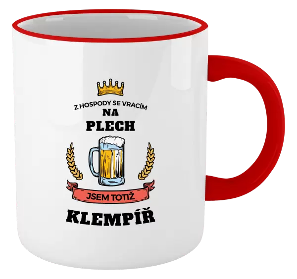 Hrnek Z hospody se vracím - Klempíř