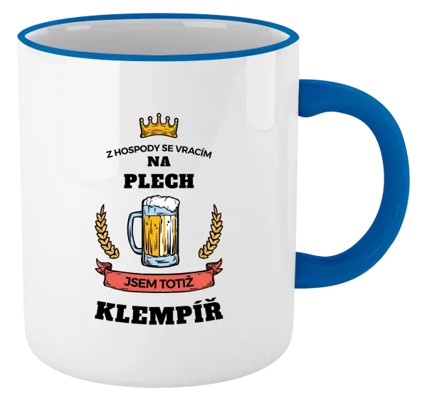 Hrnek Z hospody se vracím - Klempíř