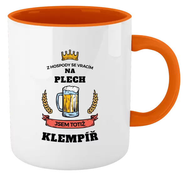 Hrnek Z hospody se vracím - Klempíř