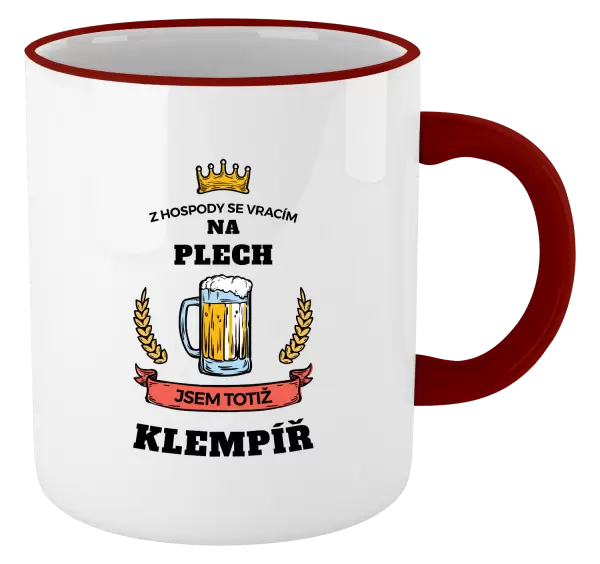 Hrnek Z hospody se vracím - Klempíř