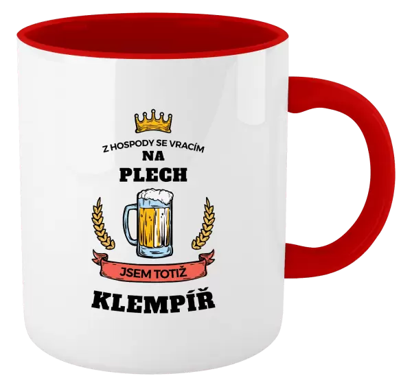 Hrnek Z hospody se vracím - Klempíř