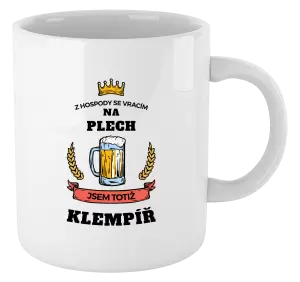 Hrnek Z hospody se vracím - Klempíř