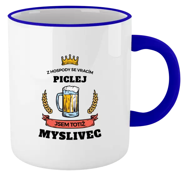Hrnek Z hospody se vracím - Myslivec