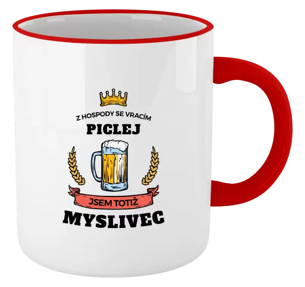 Hrnek Z hospody se vracím - Myslivec