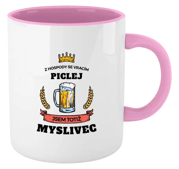 Hrnek Z hospody se vracím - Myslivec