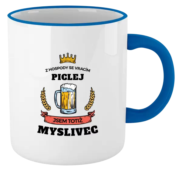 Hrnek Z hospody se vracím - Myslivec