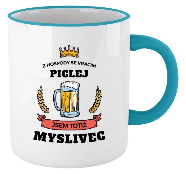 Hrnek Z hospody se vracím - Myslivec