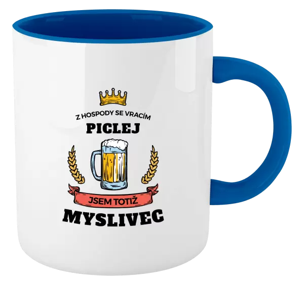 Hrnek Z hospody se vracím - Myslivec