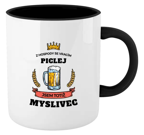 Hrnek Z hospody se vracím - Myslivec