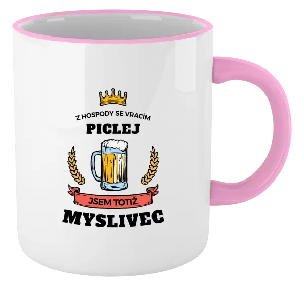 Hrnek Z hospody se vracím - Myslivec