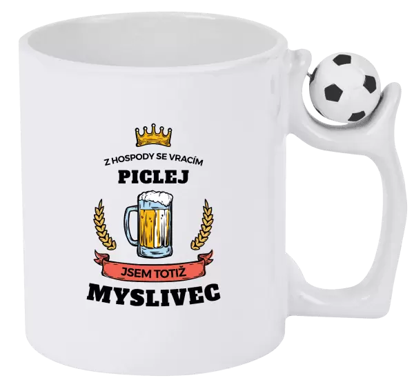 Hrnek Z hospody se vracím - Myslivec