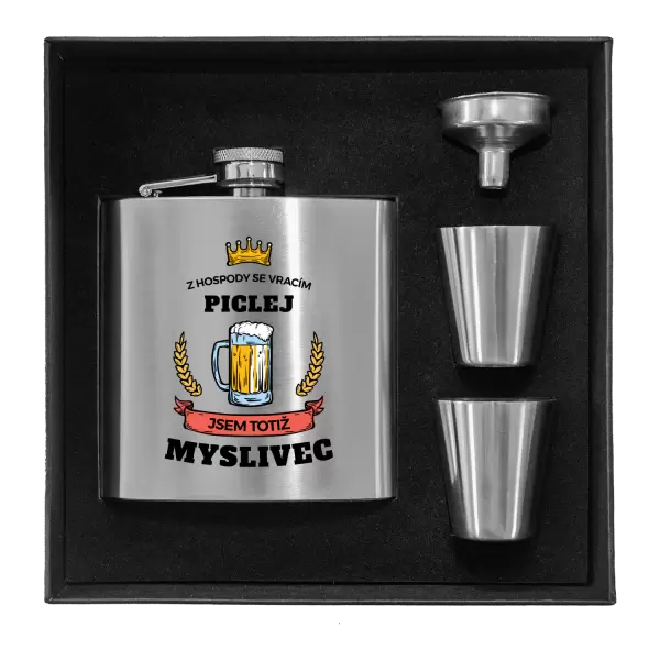 Placatka v krabičce Z hospody se vracím - Myslivec