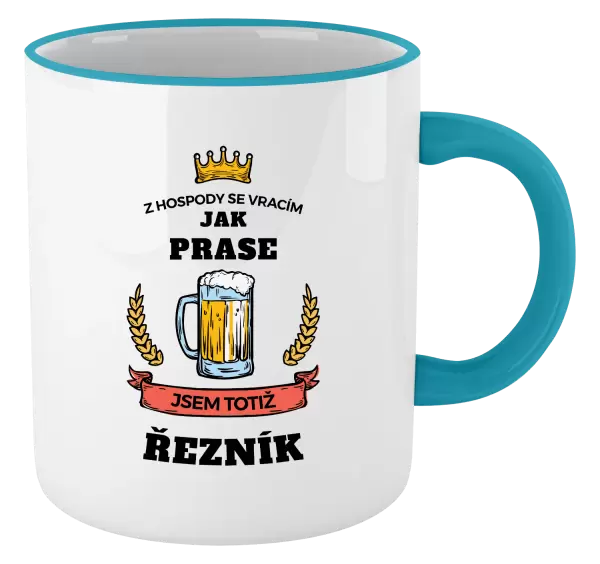 Hrnek Z hospody se vracím - Řezník