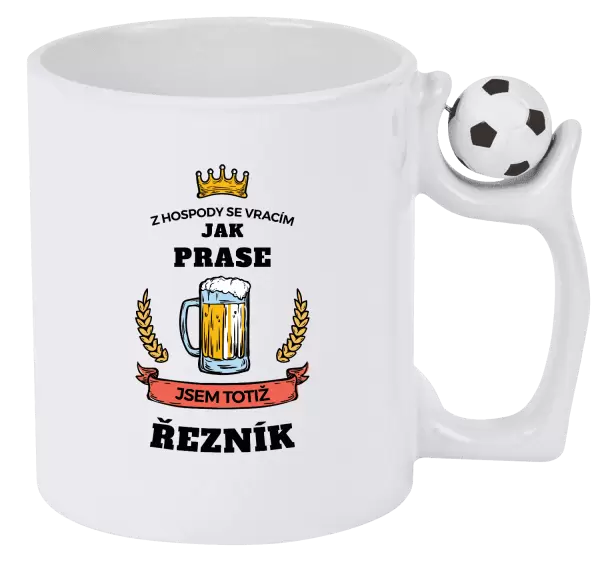 Hrnek Z hospody se vracím - Řezník