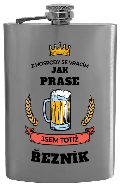 Placatka Z hospody se vracím - Řezník