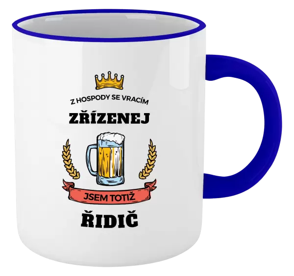 Hrnek Z hospody se vracím - Řidič