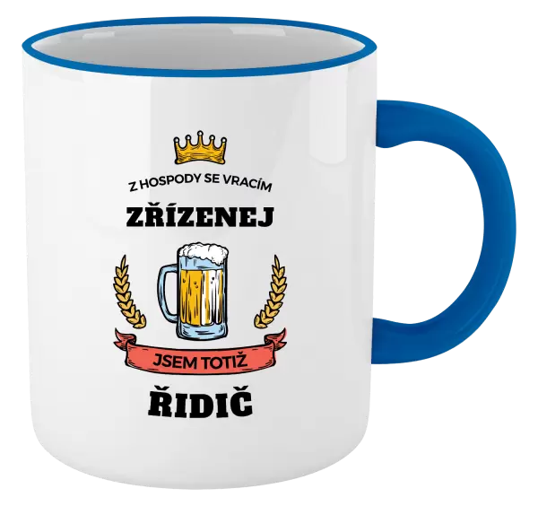 Hrnek Z hospody se vracím - Řidič