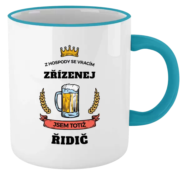 Hrnek Z hospody se vracím - Řidič