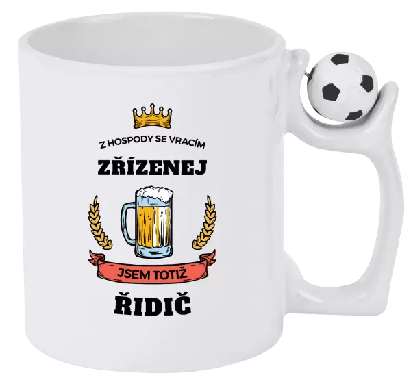 Hrnek Z hospody se vracím - Řidič