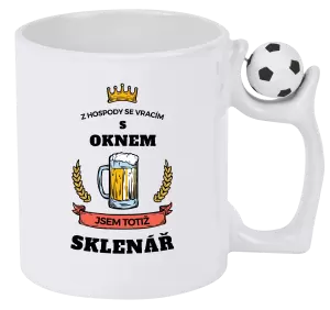 Hrnek Z hospody se vracím - Sklenář