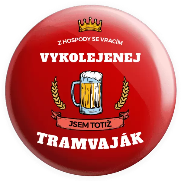 Placka Z hospody se vracím - Tramvaják