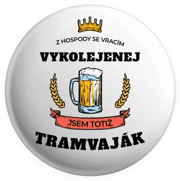 Placka Z hospody se vracím - Tramvaják