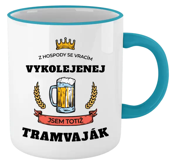 Hrnek Z hospody se vracím - Tramvaják