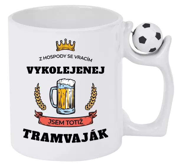 Hrnek Z hospody se vracím - Tramvaják