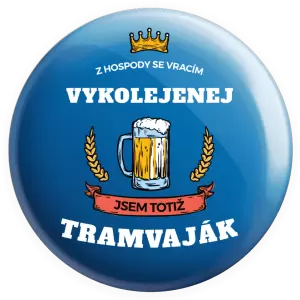 Placka Z hospody se vracím - Tramvaják