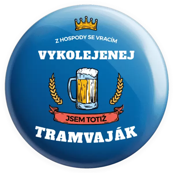 Placka Z hospody se vracím - Tramvaják