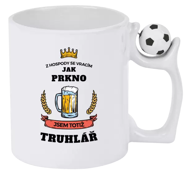 Hrnek Z hospody se vracím - Truhlář