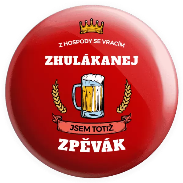 Placka Z hospody se vracím - Zpěvák