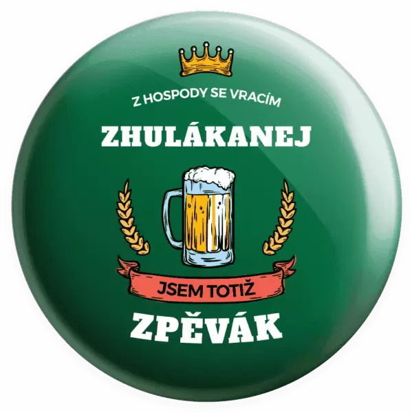 Placka Z hospody se vracím - Zpěvák