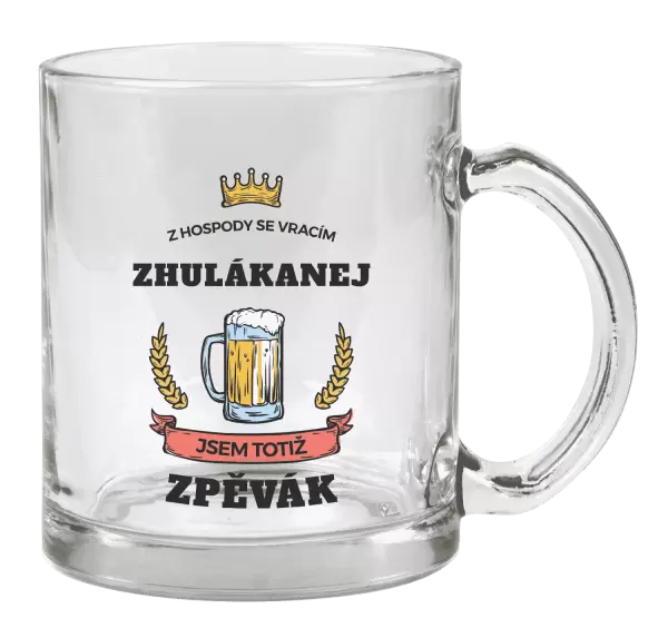 Hrnek Z hospody se vracím - Zpěvák