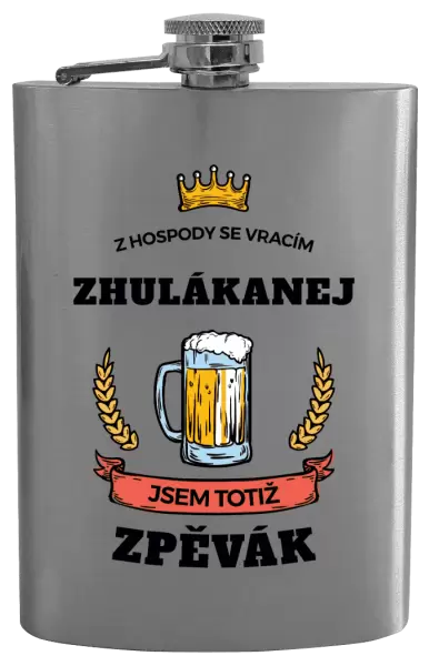 Placatka Z hospody se vracím - Zpěvák