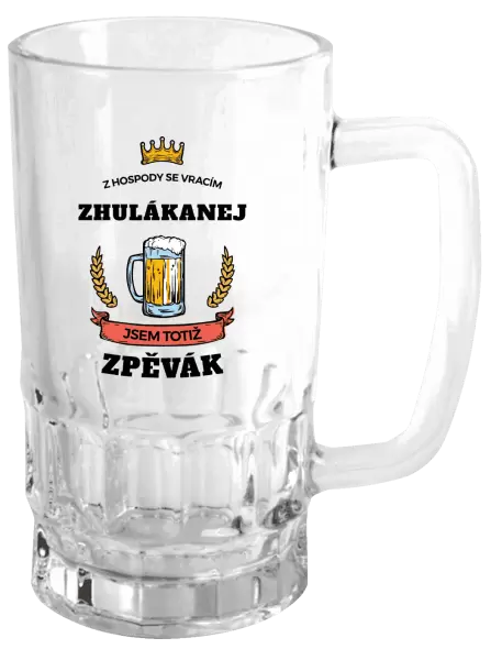 Půllitr Z hospody se vracím - Zpěvák