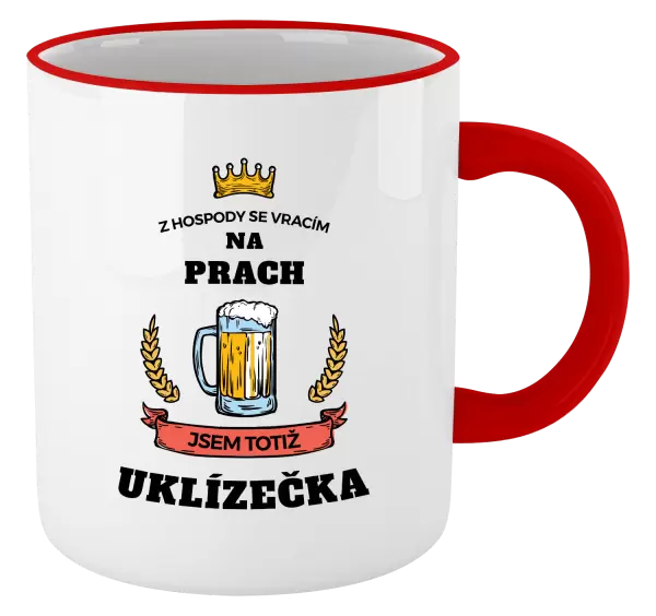 Hrnek Z hospody se vracím - Uklízečka