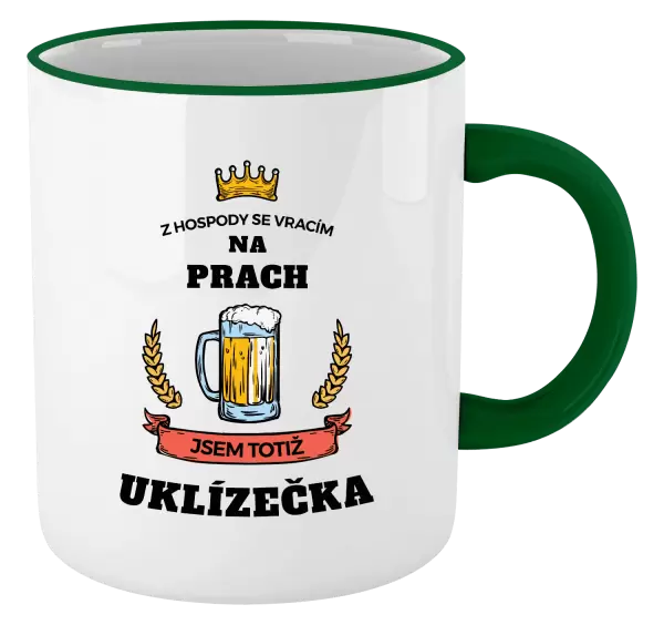 Hrnek Z hospody se vracím - Uklízečka