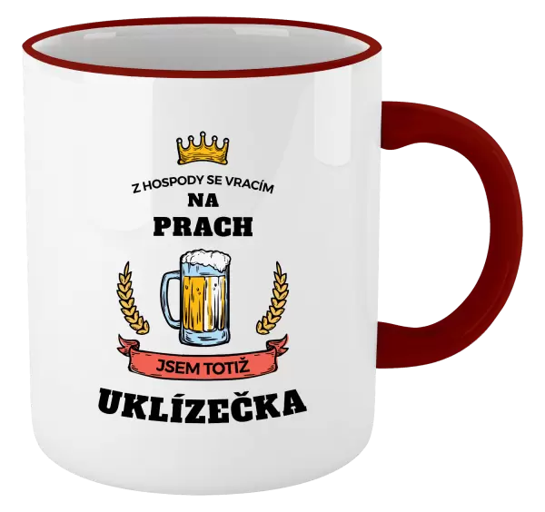 Hrnek Z hospody se vracím - Uklízečka